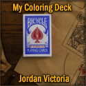 My Coloring Deck Bleu - Jordan Victoria