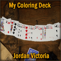 My Coloring Deck Bleu - Jordan Victoria