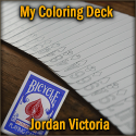 My Coloring Deck Bleu - Jordan Victoria