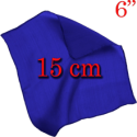 Foulard en soie Bleu Nuit 15 cm - 6"