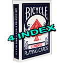 Bicycle 4 Index Bleu