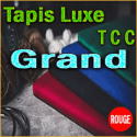 Tapis Grand Rouge TCC Luxe - Le Petit Magicien