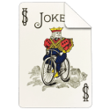 Carte à l'unité Joker/ Blanc
