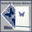 Butterfly Worker Marked Bleu - Ondrej Psenicka