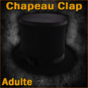 Chapeau Clap Noir Adulte