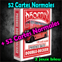 Phoenix Double Decker - 2 Jeux Rouge - Card Shark