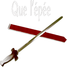 Epée à Travers Le Coup - Que l'épée