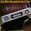 Star Wars Mandalorian Red Silver - Theory11