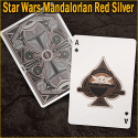 Star Wars Mandalorian Red Silver - Theory11