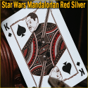 Star Wars Mandalorian Red Silver - Theory11