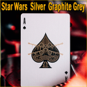 Star Wars Dark Side Silver Edition Graphite Grey - Theory11
