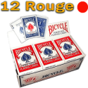 Cartouche Bicycle Ancien Etui -12 Rouge