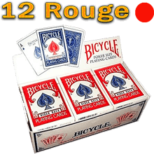 Cartouche Bicycle Ancien Etui -12 Rouge