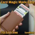 Card Magic Made Easy - Limited 5 - Trick Bundle Brown - SansMinds