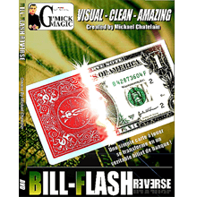 Bill Flash Card Reverse Bleu - Michael Chatelain
