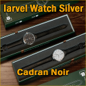 Iarvel Watch Silver - Cadran Black - IOS - Android