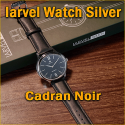 Iarvel Watch Silver - Cadran Black - IOS - Android
