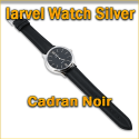 Iarvel Watch Silver - Cadran Black - IOS - Android