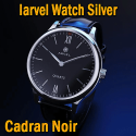 Iarvel Watch Silver - Cadran Black - IOS - Android