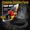 Chapeau Clap Double Fond - Noir
