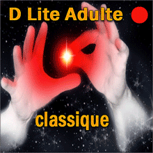 D Lite Rouge La Paire - Adulte classique