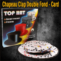 Chapeau Clap Double Fond - Card