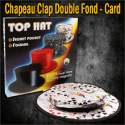 Chapeau Clap Double Fond - Card