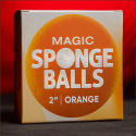 4 Balles Balles Mousse Orange 2"