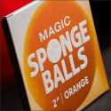 4 Balles Balles Mousse Orange 2"