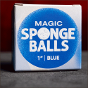 4 Balles Mousse Bleu 1"