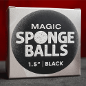 4 Balles Mousse Noir 1.5"