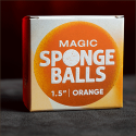 4 Balles Mousse Orange 1.5"