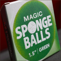 4 Balles Mousse Vert 1.5"