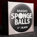 4 Balles Mousse Noir 3"
