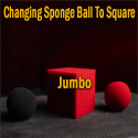 Color Changing Sponge Ball To Square Jumbo