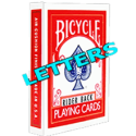 Bicycle Special Letters Rouge + 10 Routines