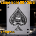 Jeu De Carte James Bond 007 Silver  - Theory11
