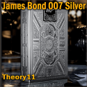 Jeu De Carte James Bond 007 Silver  - Theory11