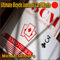 Ultimate Bicycle Jumbo 3 Card Monte Red - Michael Skinner's