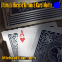 Ultimate Bicycle Jumbo 3 Card Monte Blue - Michael Skinner's