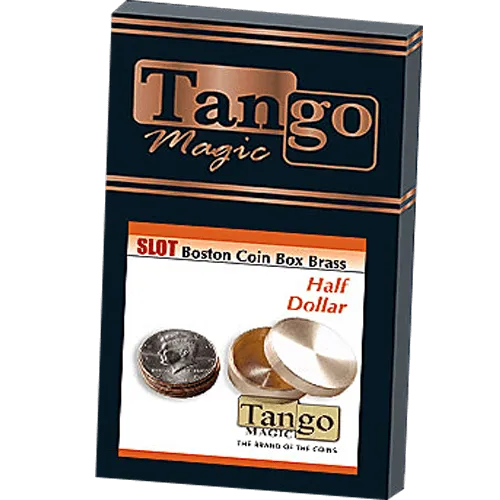 Boîte Okito En Aluminium – Tour De Magie Pièces 0,50€ – Effet Voyage – Qualité Tango