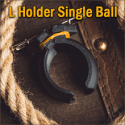 L Holder Single Ball - Bacon Magic