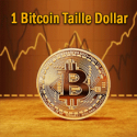 1 Pièce Bitcoin Taille dollar