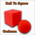 Balle Mousse En Cube - Ball to Square - Goshman