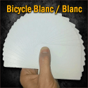 Bicycle Jeu de Carte Blanc / blanc