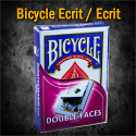 Bicycle Jeu de Carte Ecrit / Ecrit - Double Face