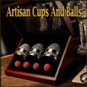 Artisan Engraved Cups And Balls - in Display Box TCC