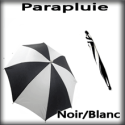 Parapluie à Production - Noir / Blanc