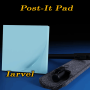 The Iarvel Magic Post-It Pad Blue