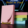 The Iarvel Magic Post-It Pad Blue